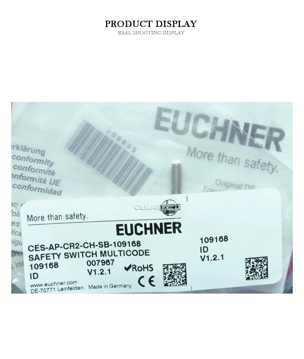 Euchner CES-AP-CR2-CH-SB-109168 Safety Switch Multicode Description