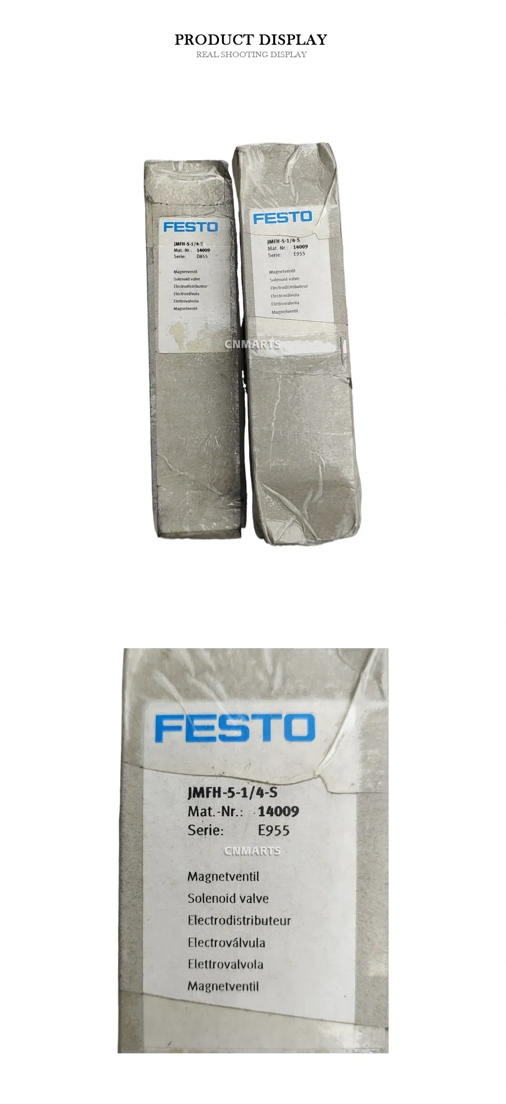 FESTO JMFH-5-1/4-S Solenoid valve Description