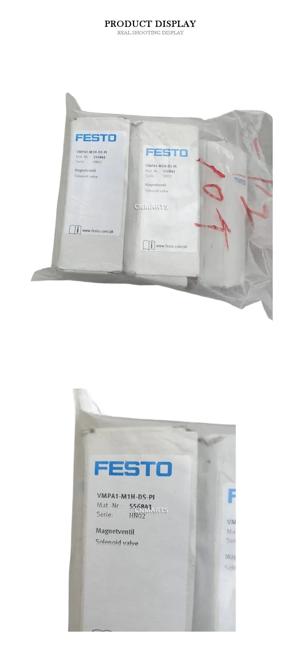 FESTO VMPA1-M1H-DS-PI Solenoid valve Description