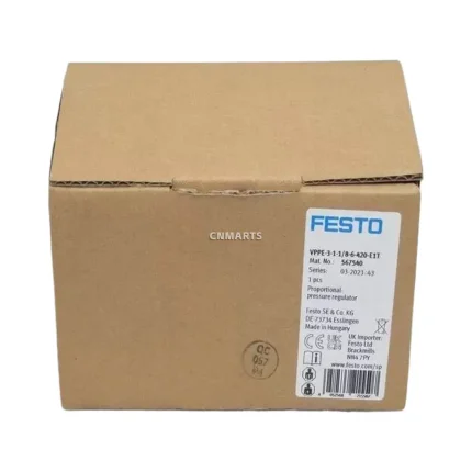 FESTO VPPE-3-1-1/8-6-420-E1T Proportional Pressure Regulator