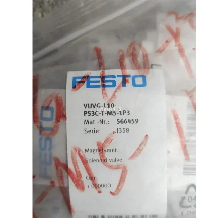 FESTO VUVG-L10-P53C-T-M5-1P3 Solenoid Valve