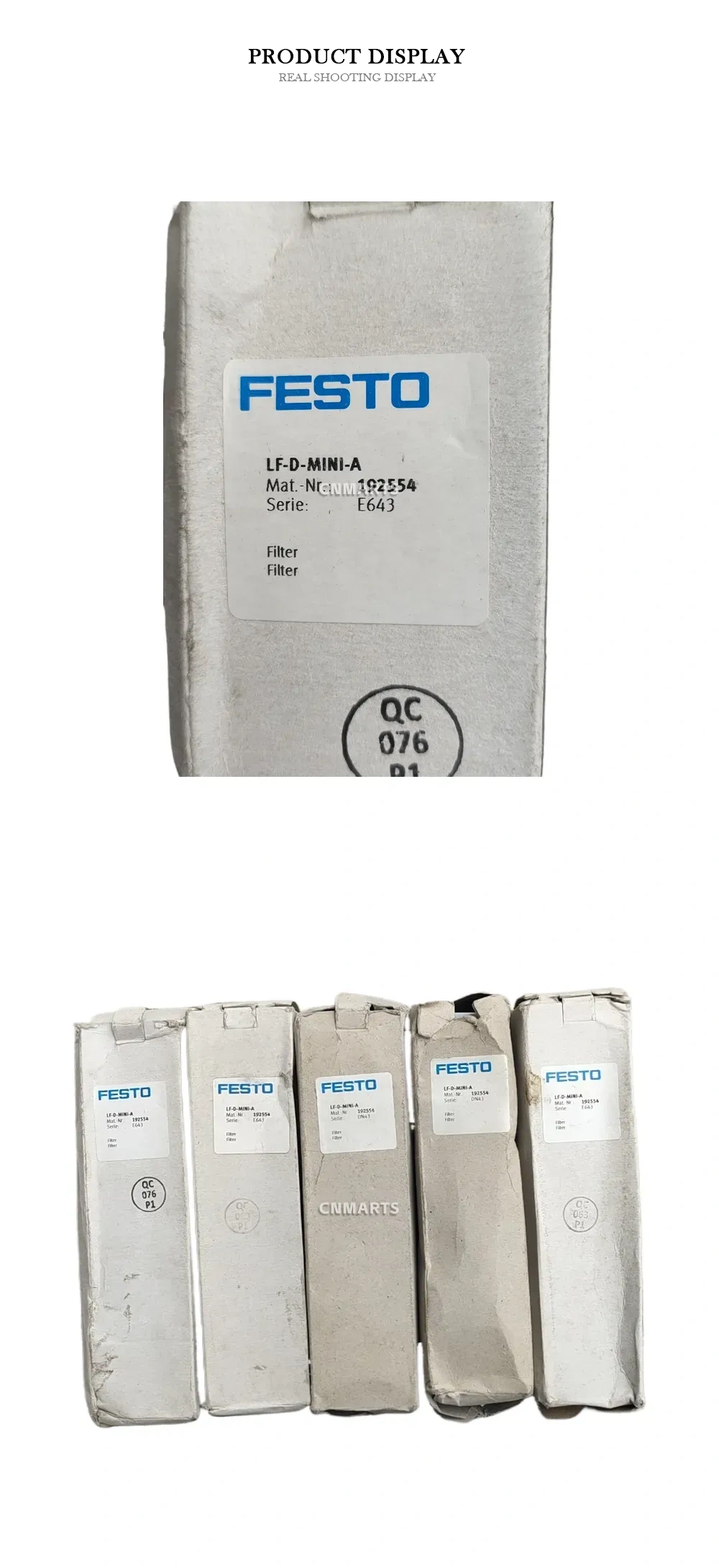 Festo LF-D-MINI-A Pneumatic Filter Element Description