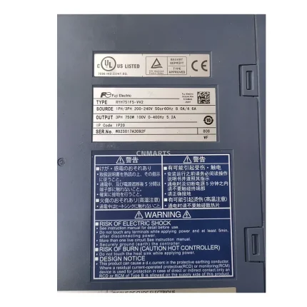Fuji Electric RYH751F5-VV2 Servo Drive