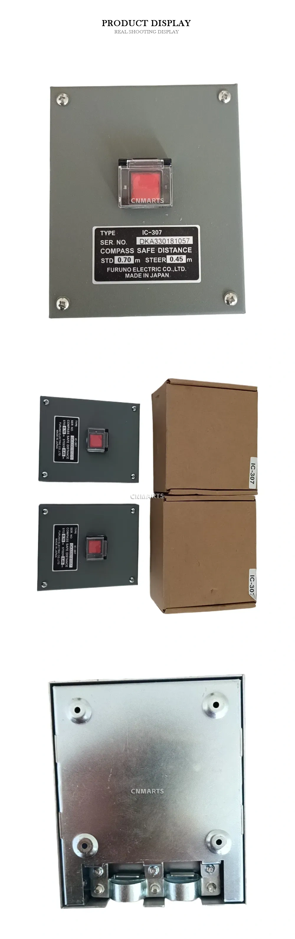 Furuno IC-307 Compass Safe Distance Unit Description