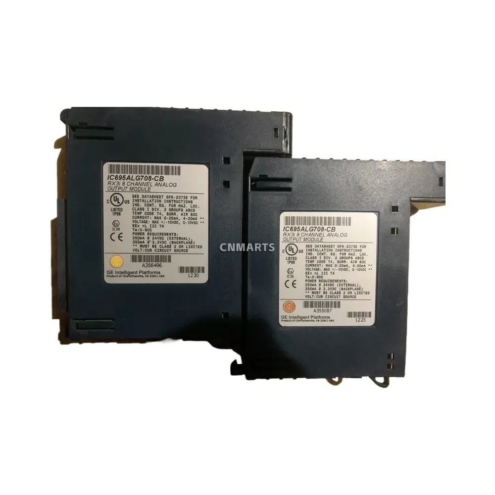 GE Intelligent Platforms IC695ALG708-CB RX3i 8 Channel Analog Output Module-img1 GE Intelligent Platforms IC695ALG708-CB RX3i 8 Channel Analog Output Module