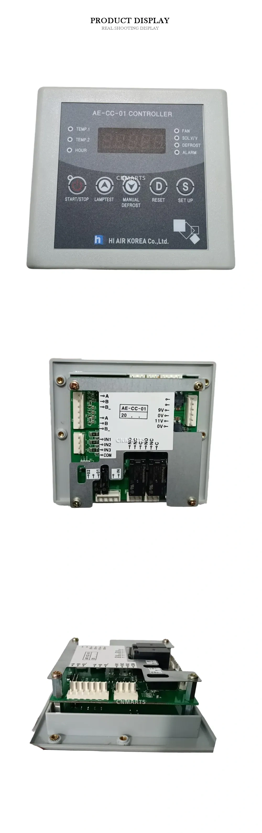 HI AIR KOREA AE-CC-01 Refrigeration Controller Description
