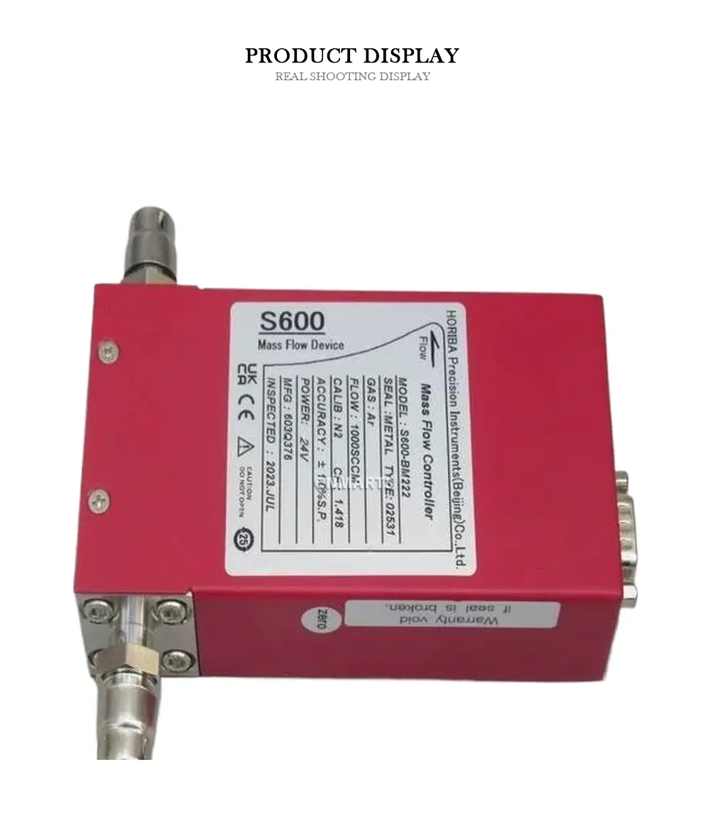 HORIBA S600-BM222 Mass Flow Controller Description