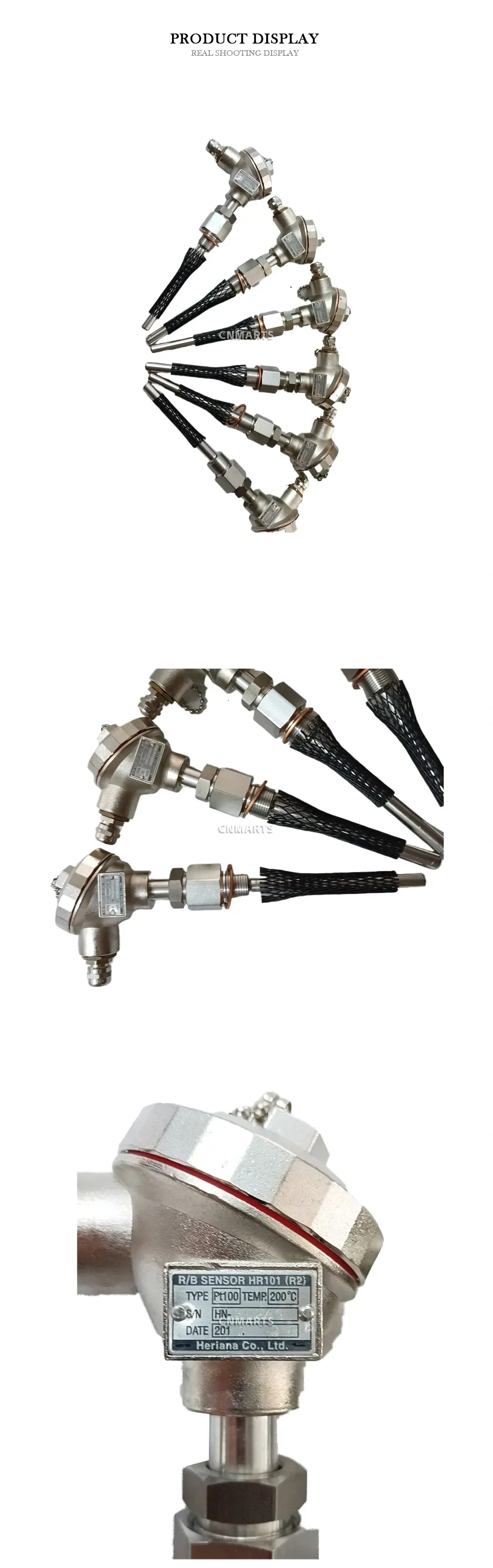 Heriana HR101 Pt100 Temperature Sensor Description