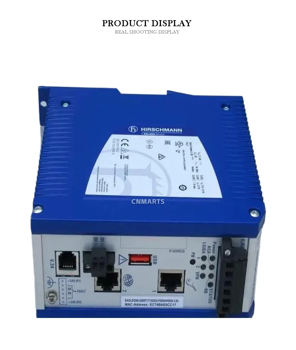 Hirschmann EAGLEONE-0200T1T1SDDUY0000HHE05.3.03 Industrial Ethernet Switch / Security Router Description