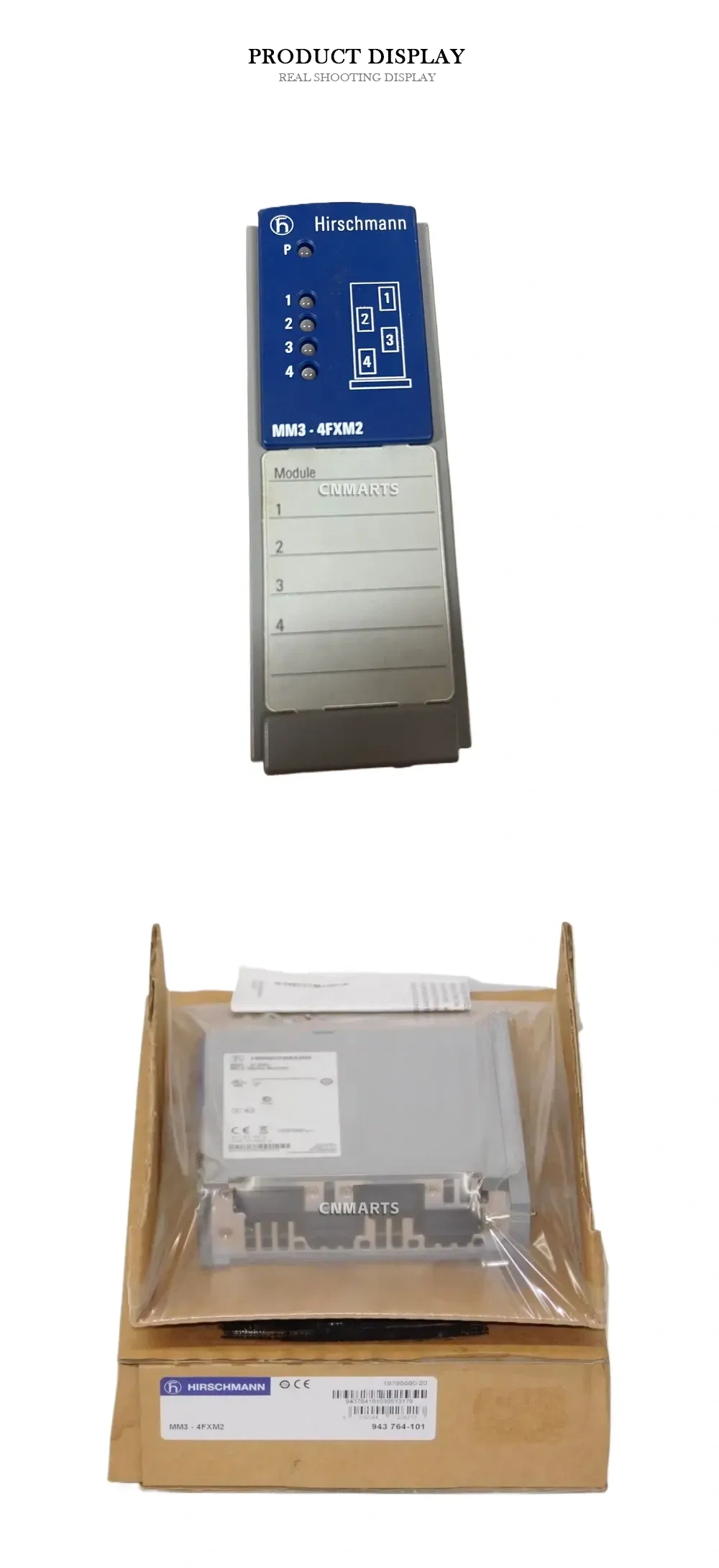 Hirschmann MM3-4FXM2 Industrial Ethernet Switch Module Description