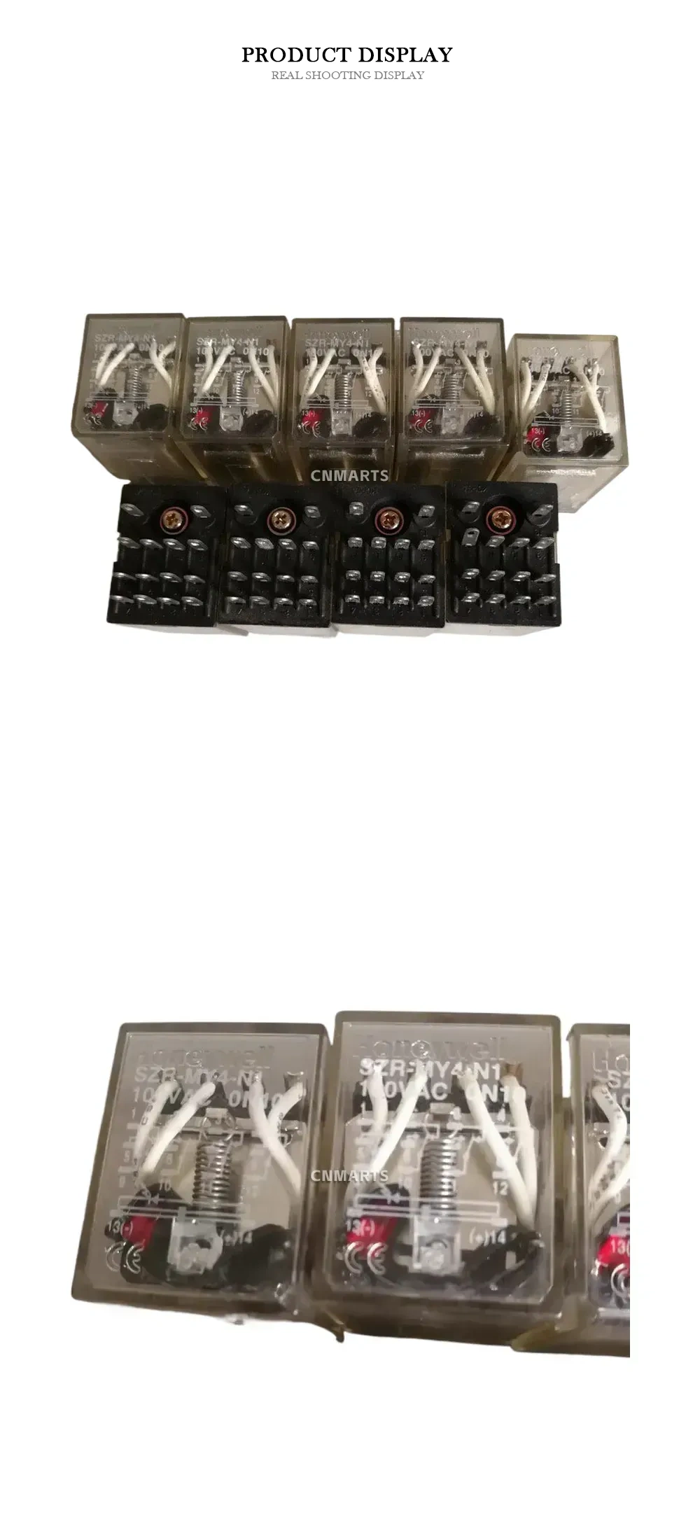 Honeywell SZR-MY4-N1 Electromagnetic Relay Description