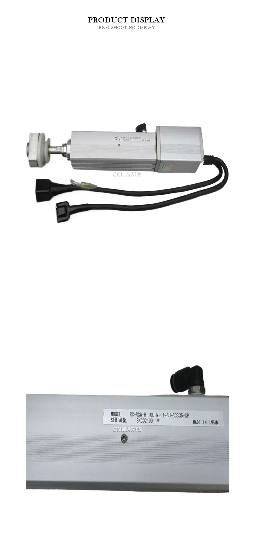 IAI RC-RSW-H-100-M-G1-SU-SCB35-SP Electric Cylinder Actuator Description