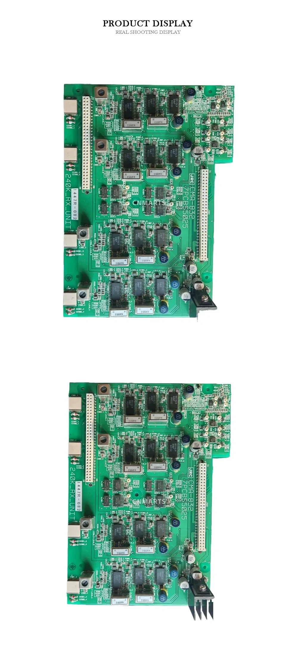 JRC CMA-832 Industrial Circuit Board / Receiver Unit Description