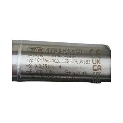 JUMO 404366/000 Pressure Transmitter