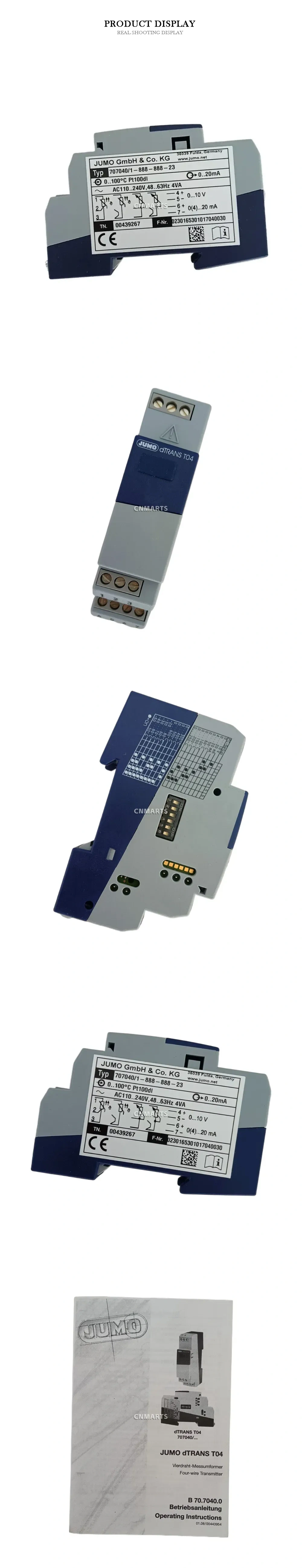 JUMO 707040/1-888-888-23 Four-wire Transmitter Description