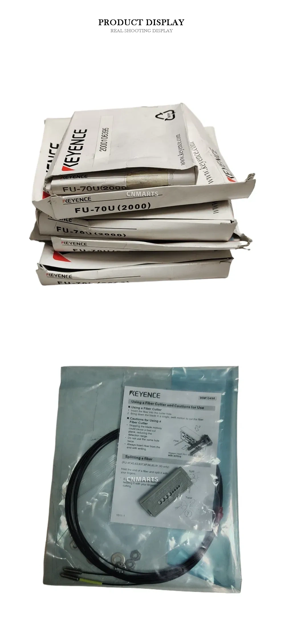 KEYENCE FU-70U(2000) Fiber Unit Description