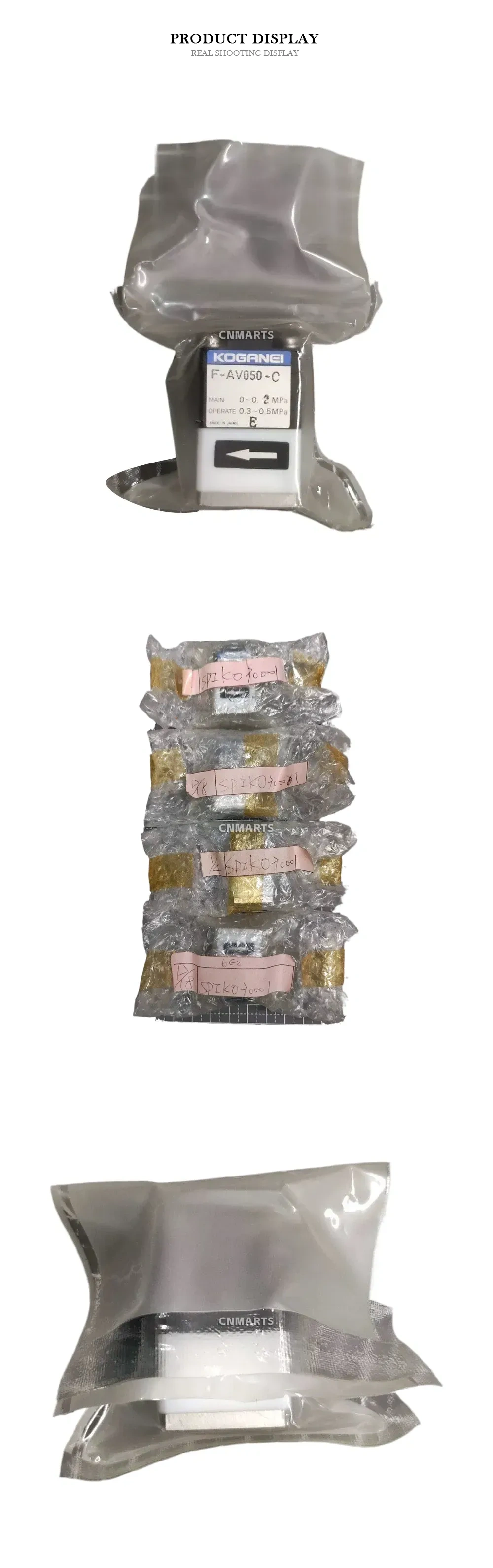 KOGANEI F-AV050-C Pneumatic Valve Description