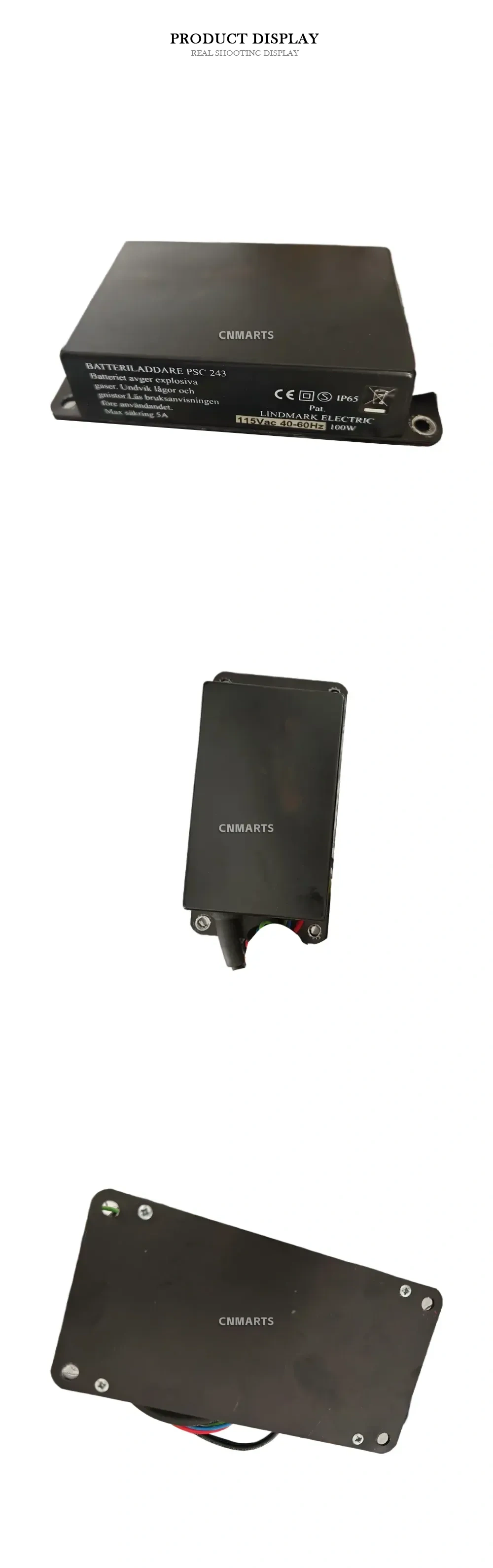 LINDMARK ELECTRIC PSC 243 Battery Charger Description