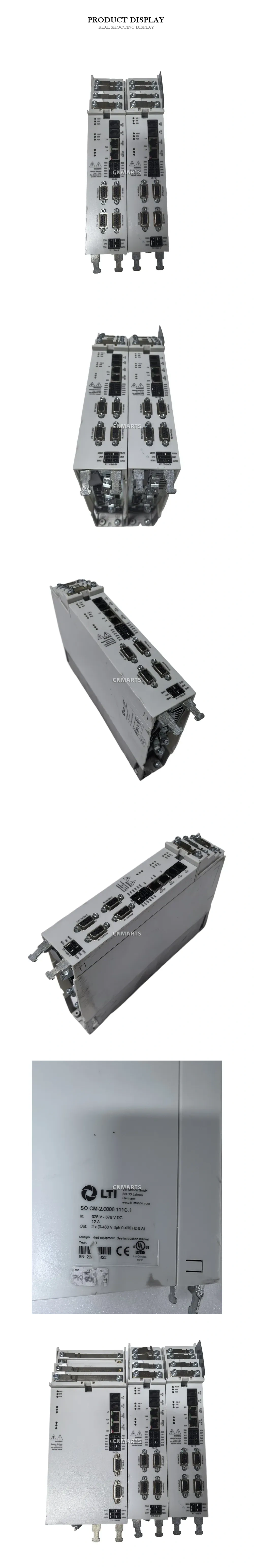 LTI SO CM-2.0006.111C.1 Dual Axis Servo Drive Description