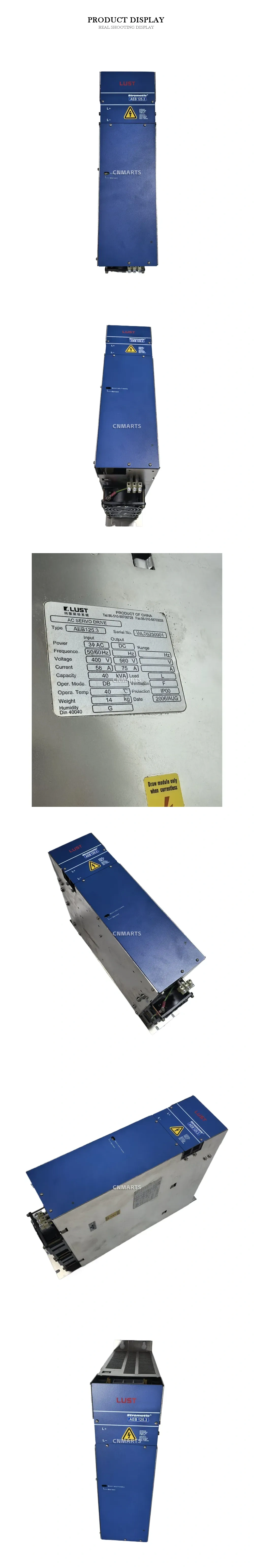 LUST AEB 125.3 AC Servo Drive Description