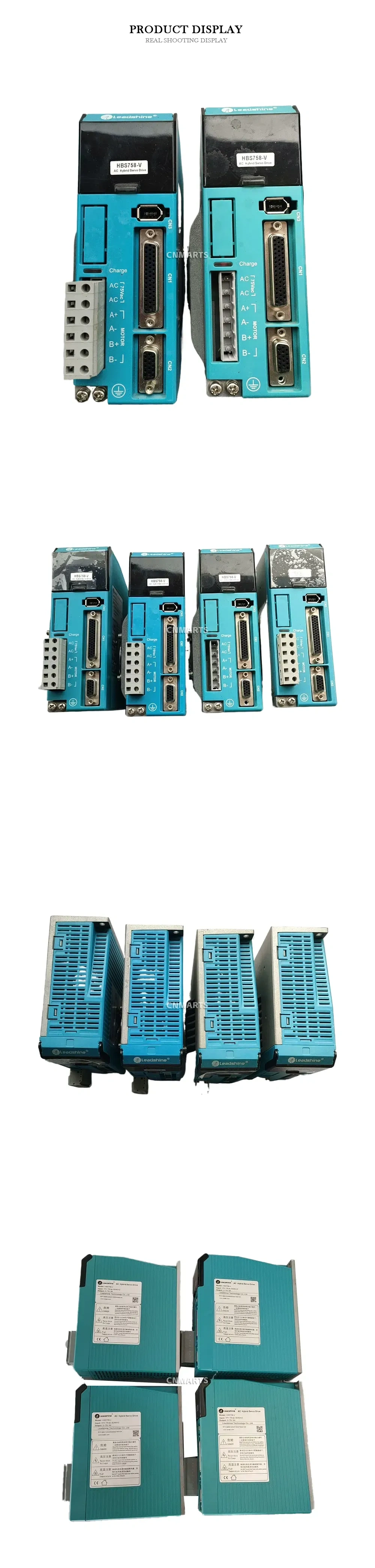 Leadshine HBS758-V AC Hybrid Servo Drive Description