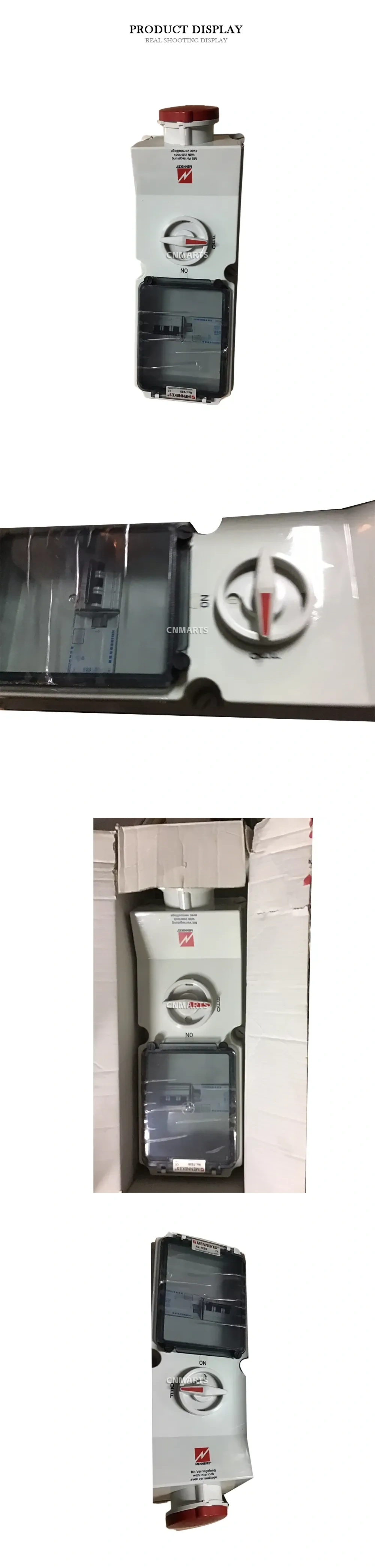 MENNEKES No. 7235 Interlocked Socket Outlet with Switch Disconnector Description