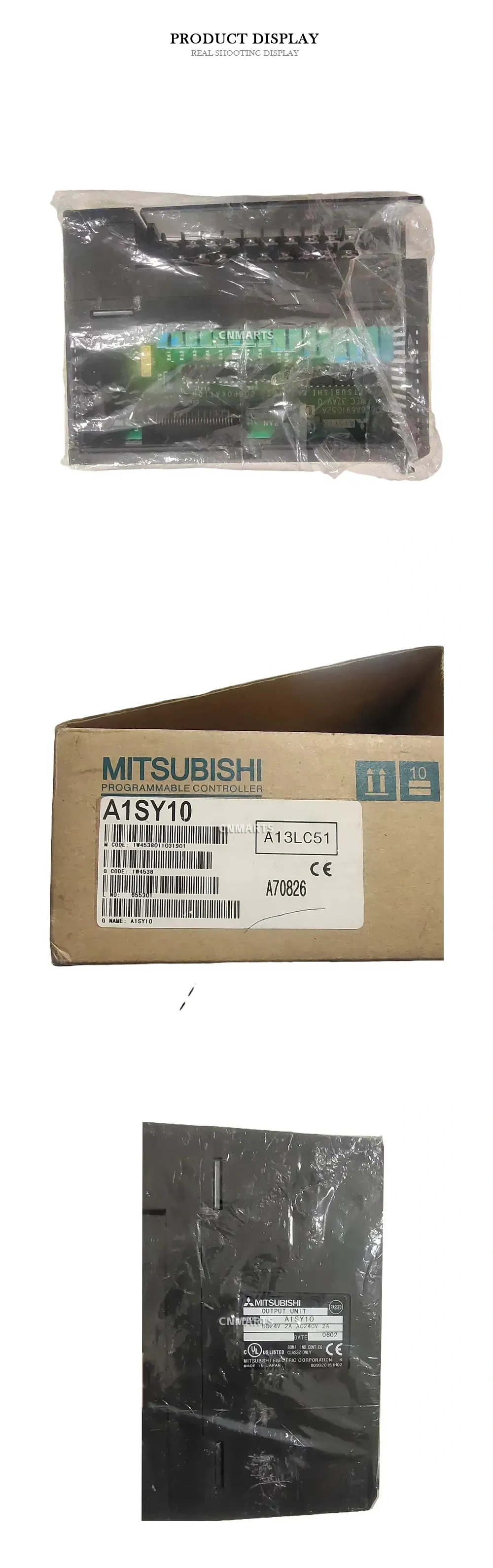 MITSUBISHI A1SY10 Programmable Controller Output Unit Description
