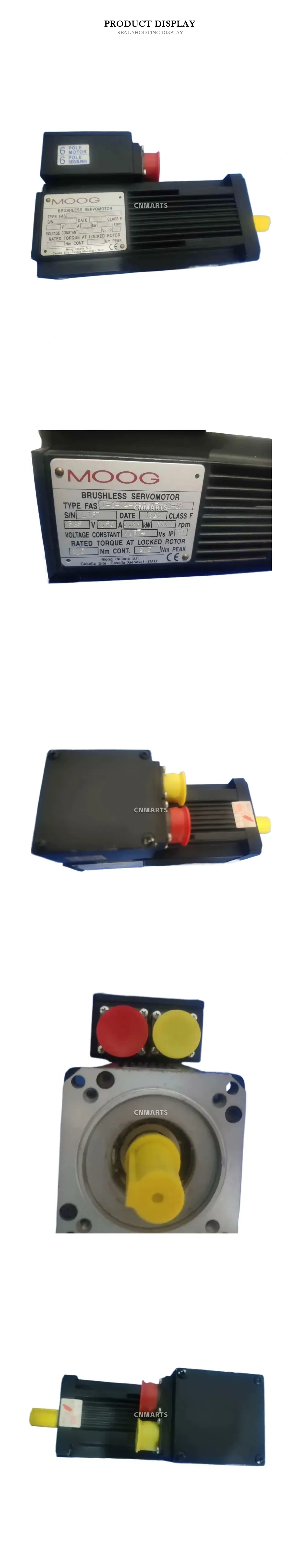 MOOG FAS T-0-V4-060-17-00-SV Brushless Servomotor Description