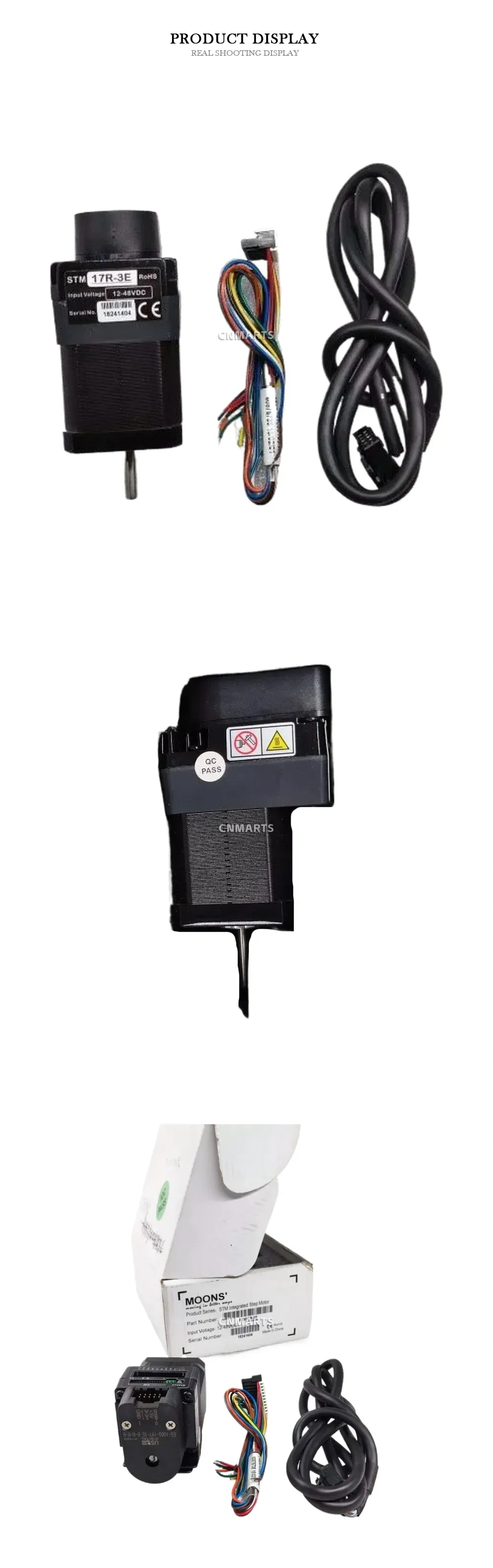 MOONS' STM17R-3E Integrated Step Motor Description