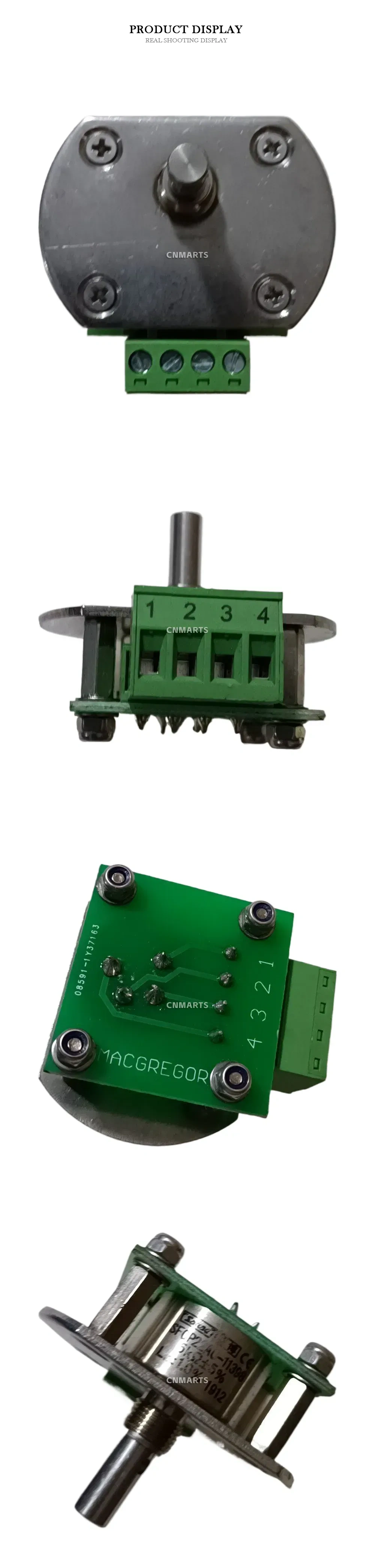 MacGregor 08591-1Y37163 Rotary Potentiometer Sensor Assembly Description