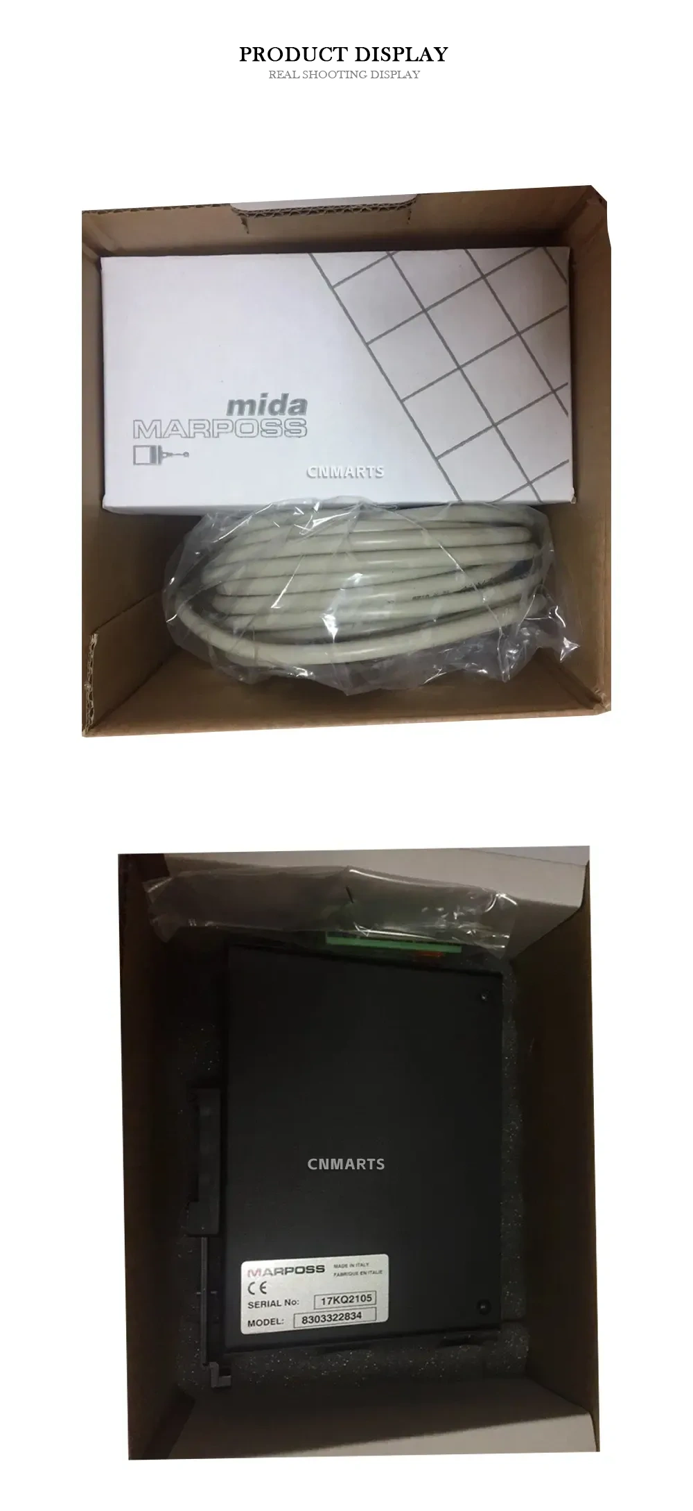 Marposs 8303322834 Industrial Measurement System Component Description