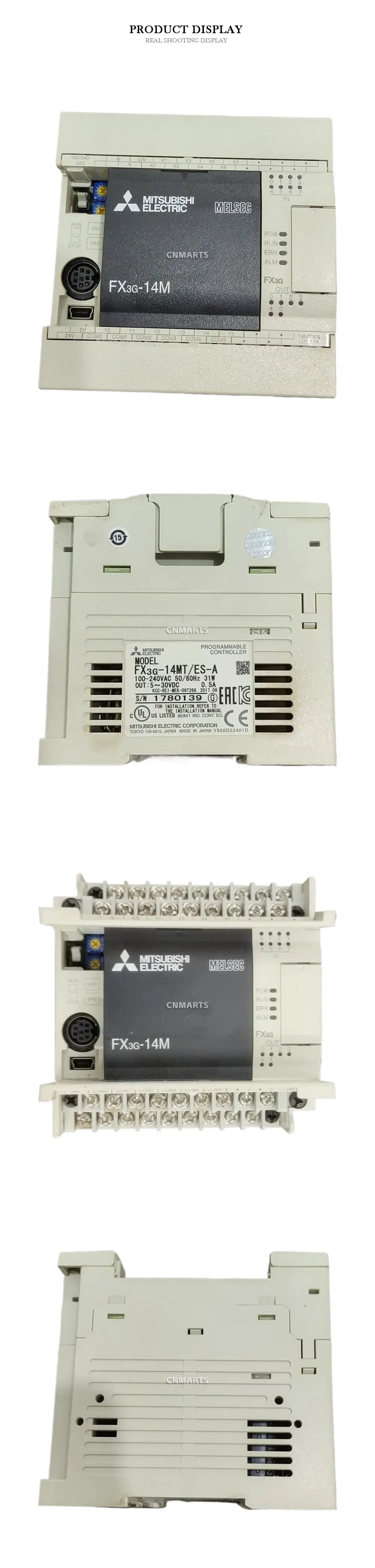 Mitsubishi Electric FX3G-14MT/ES-A Programmable Controller Description