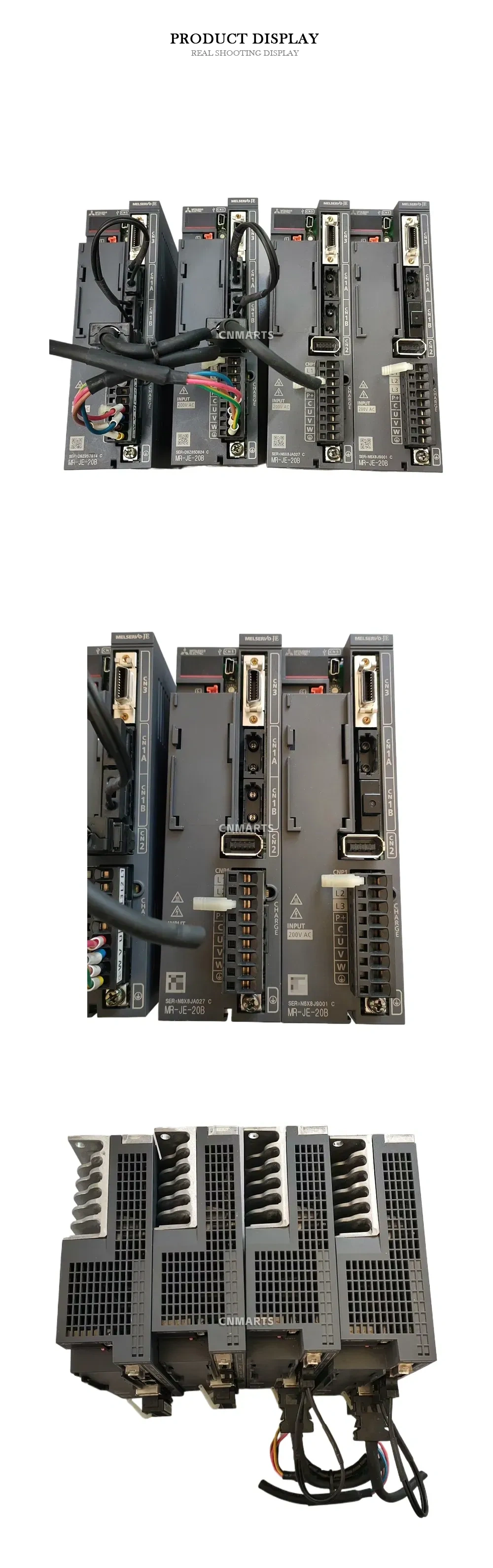 Mitsubishi Electric MR-JE-20B AC Servo Amplifier Description