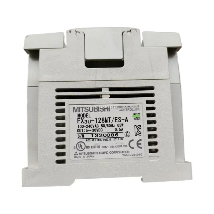 Mitsubishi FX3U-128MT/ES-A Programmable Controller