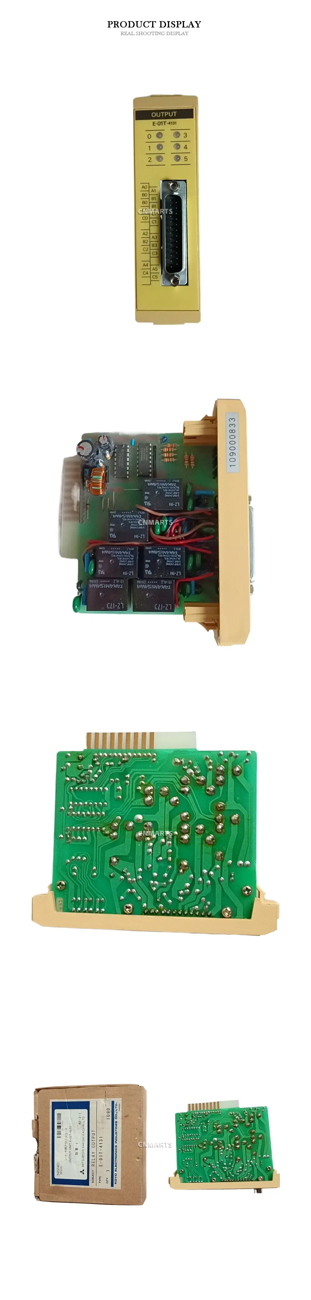 Mitsubishi Kakoki E-01T-4131 Relay Output Unit Description