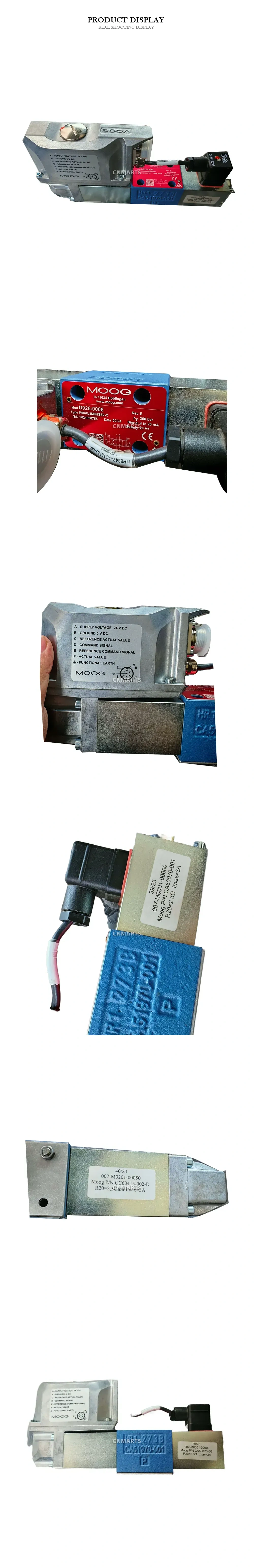 Moog D926-0006 Electro-hydraulic Servo Valve Description
