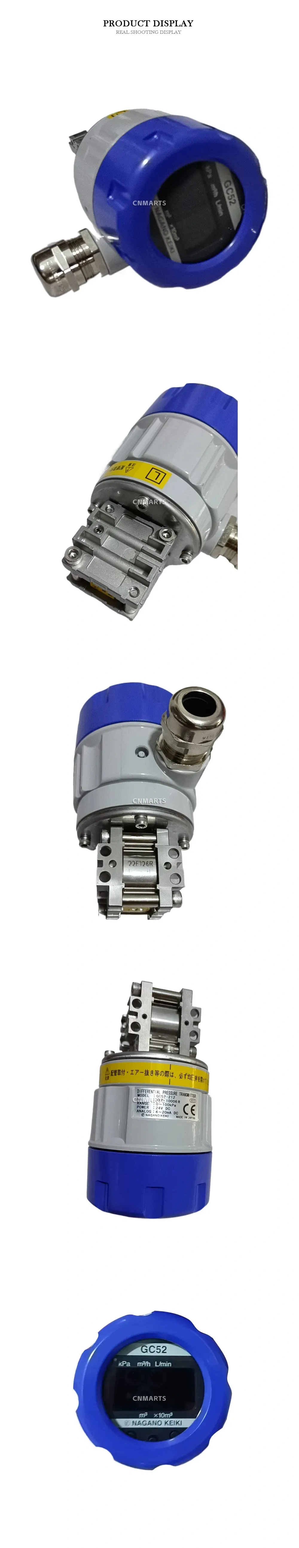 NAGANO KEIKI GC52-212 Differential Pressure Transmitter Description