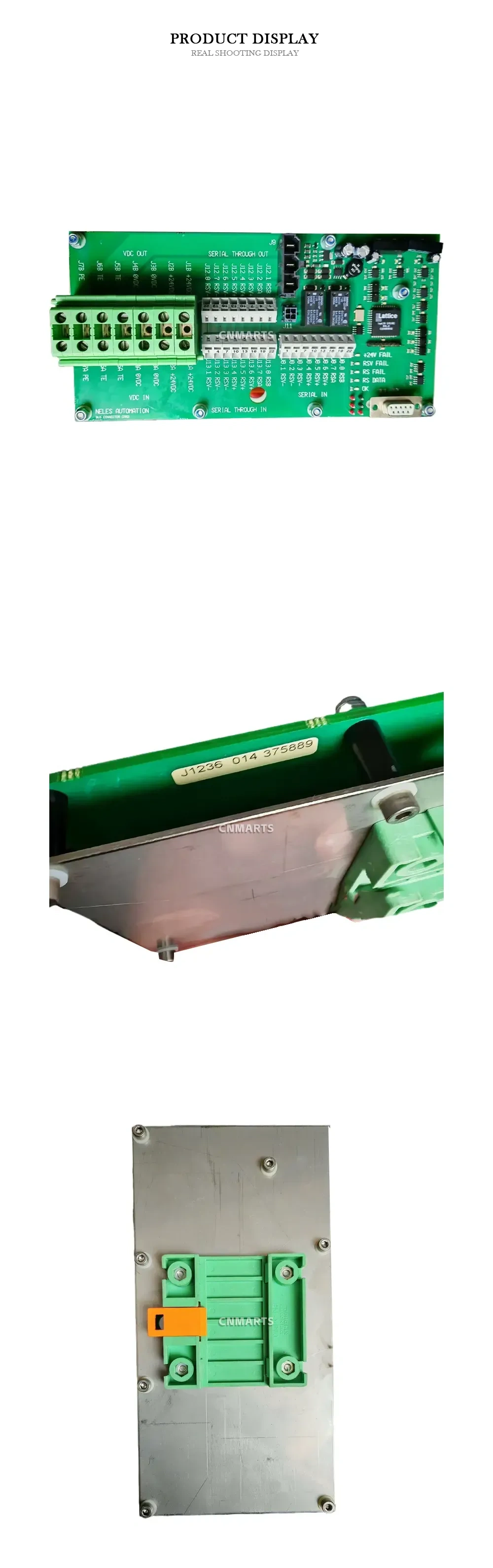 Neles J1236 014 Bus Connector Card Description