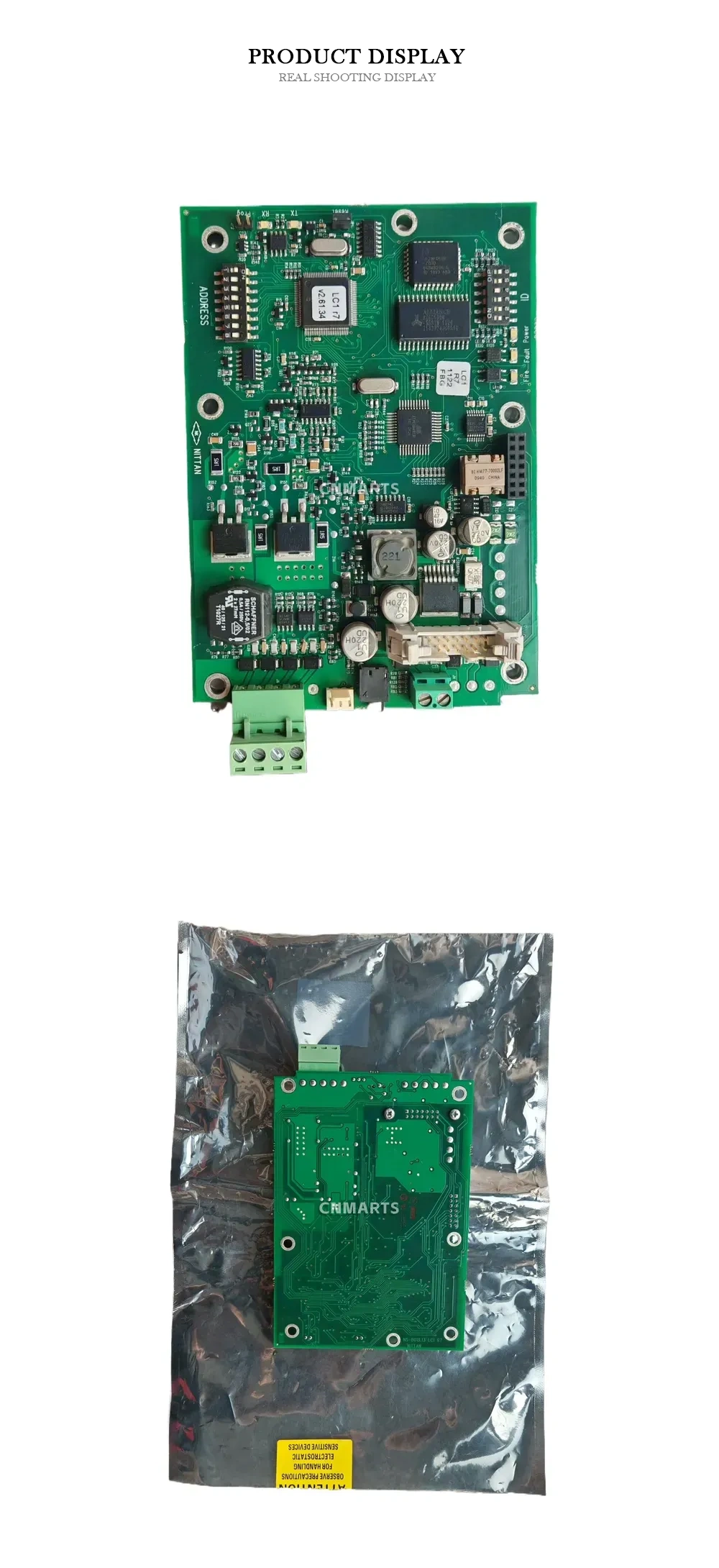 Nittan LG117 Circuit Board Description