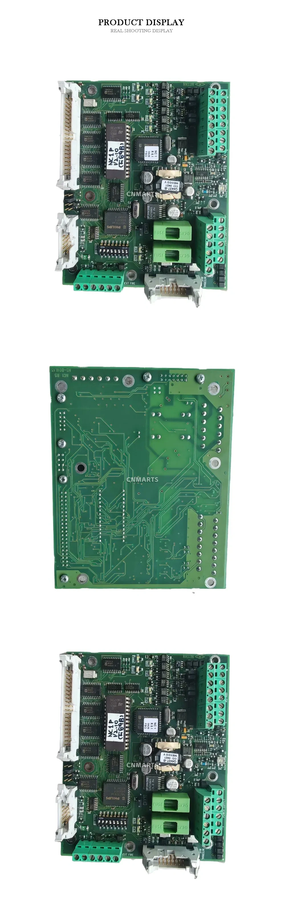 Nittan NC1 R5 / NS-B016.13 Fire Alarm Control Circuit Board Description