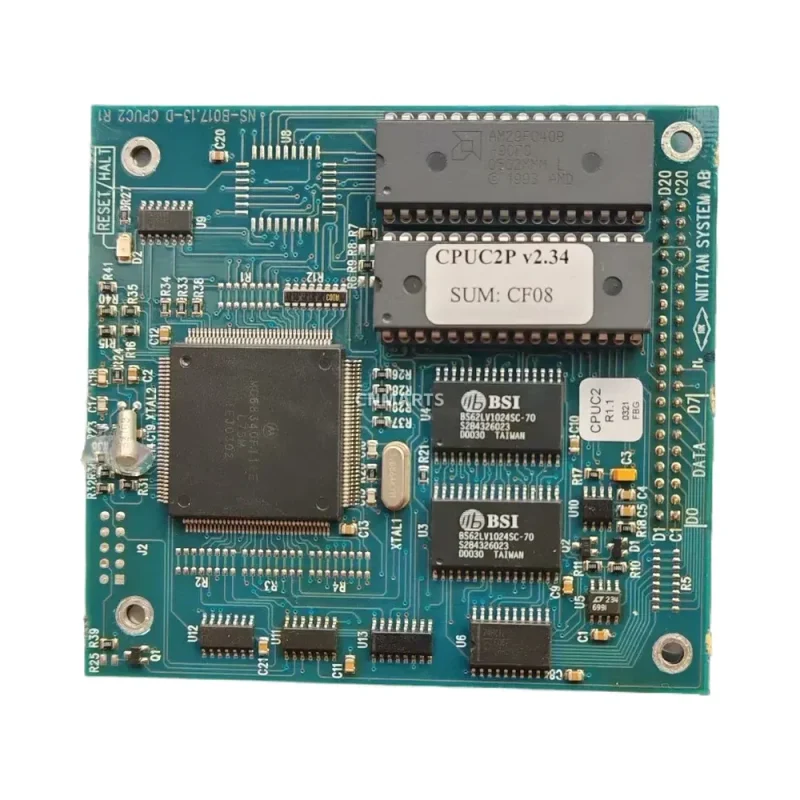 Nittan System CPUC2P v2.34 CPU Circuit Board