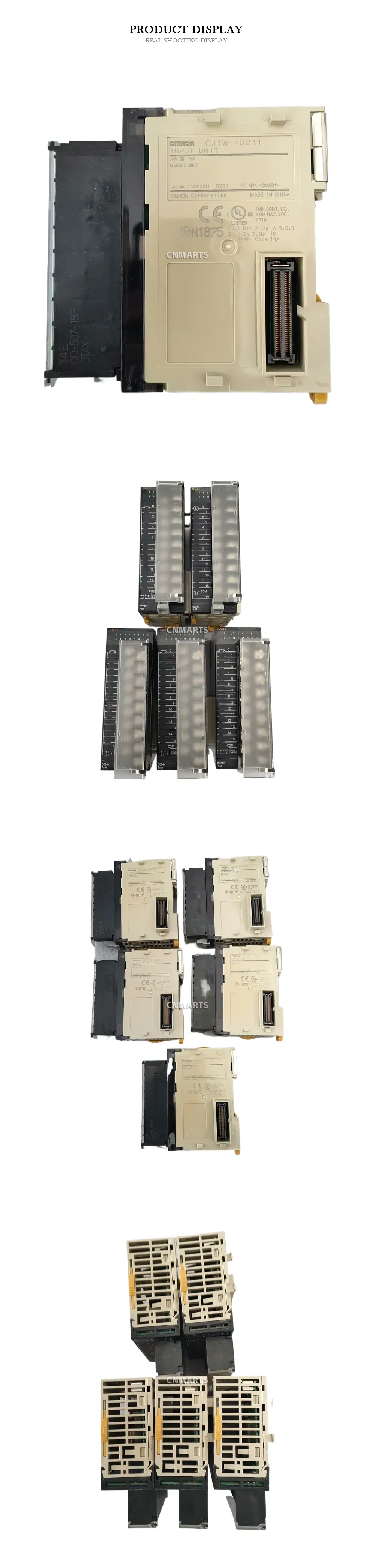 OMRON CJ1W-ID211 PLC Input Unit Description