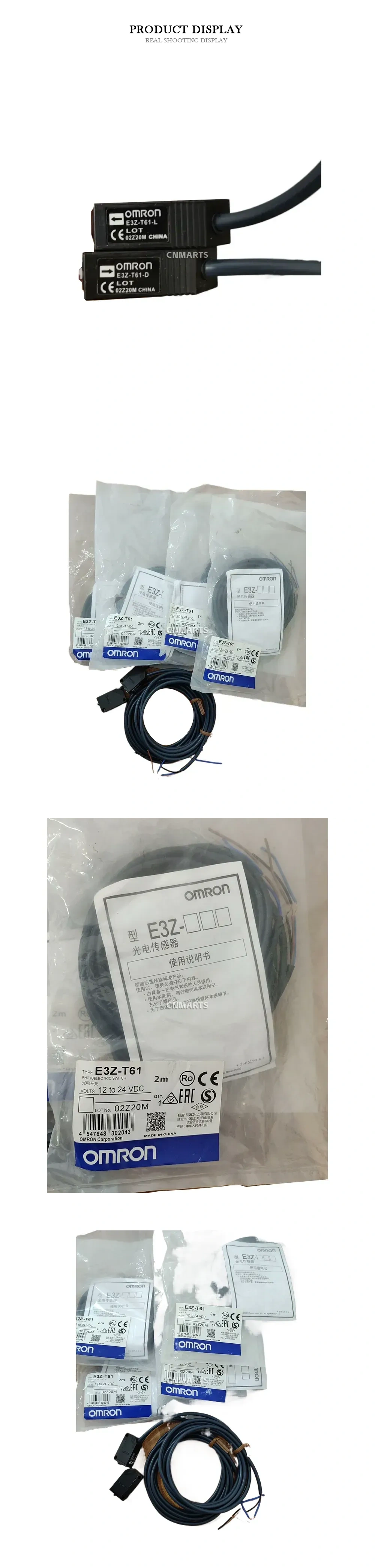 OMRON E3Z-T61 Photoelectric Sensor Description