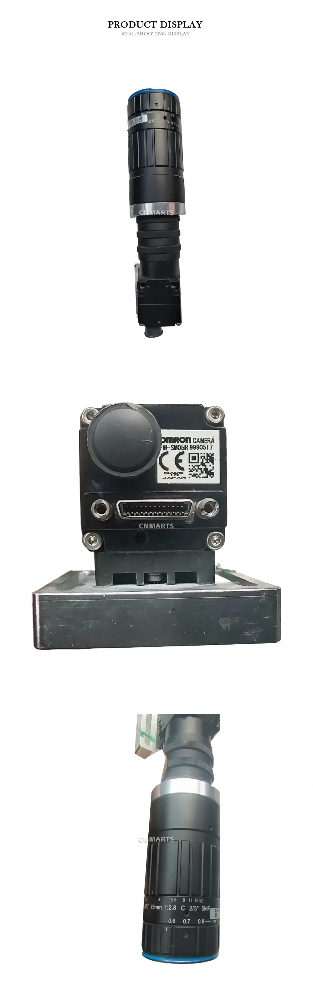 Omron FH-SM05R Industrial Camera with Lens Description