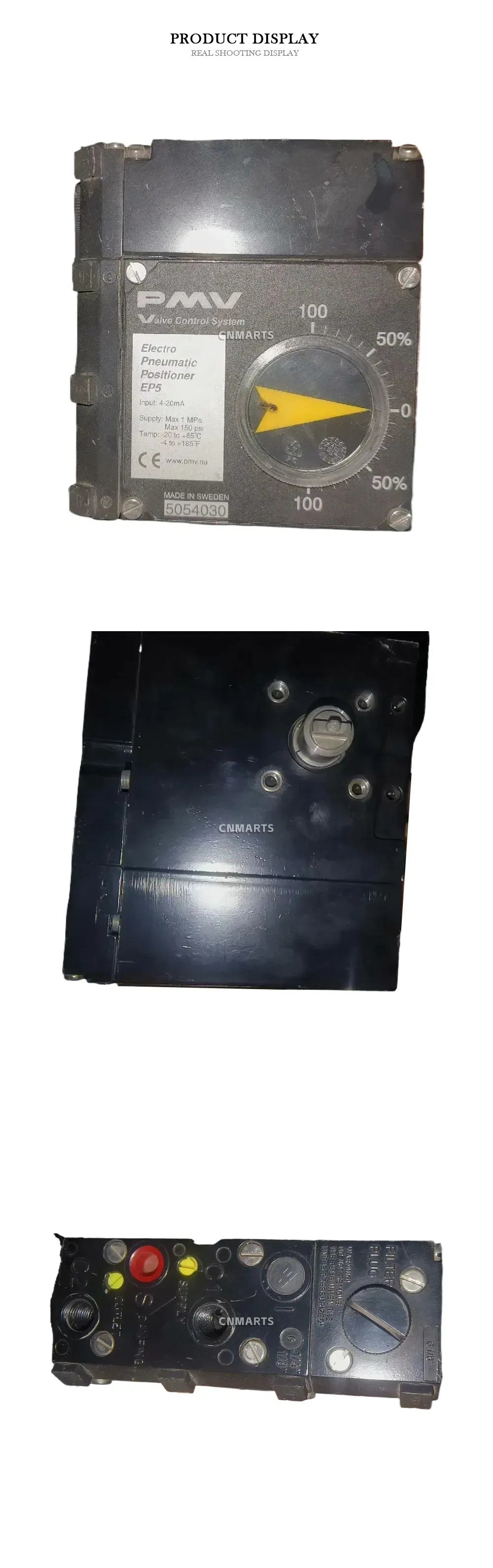 PMV EP5 Electro Pneumatic Positioner Description