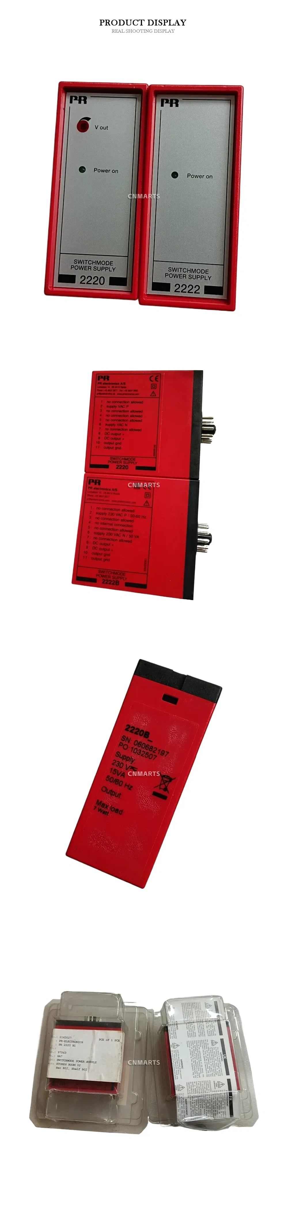 PR electronics 2220 / 2222 Switchmode Power Supply Description
