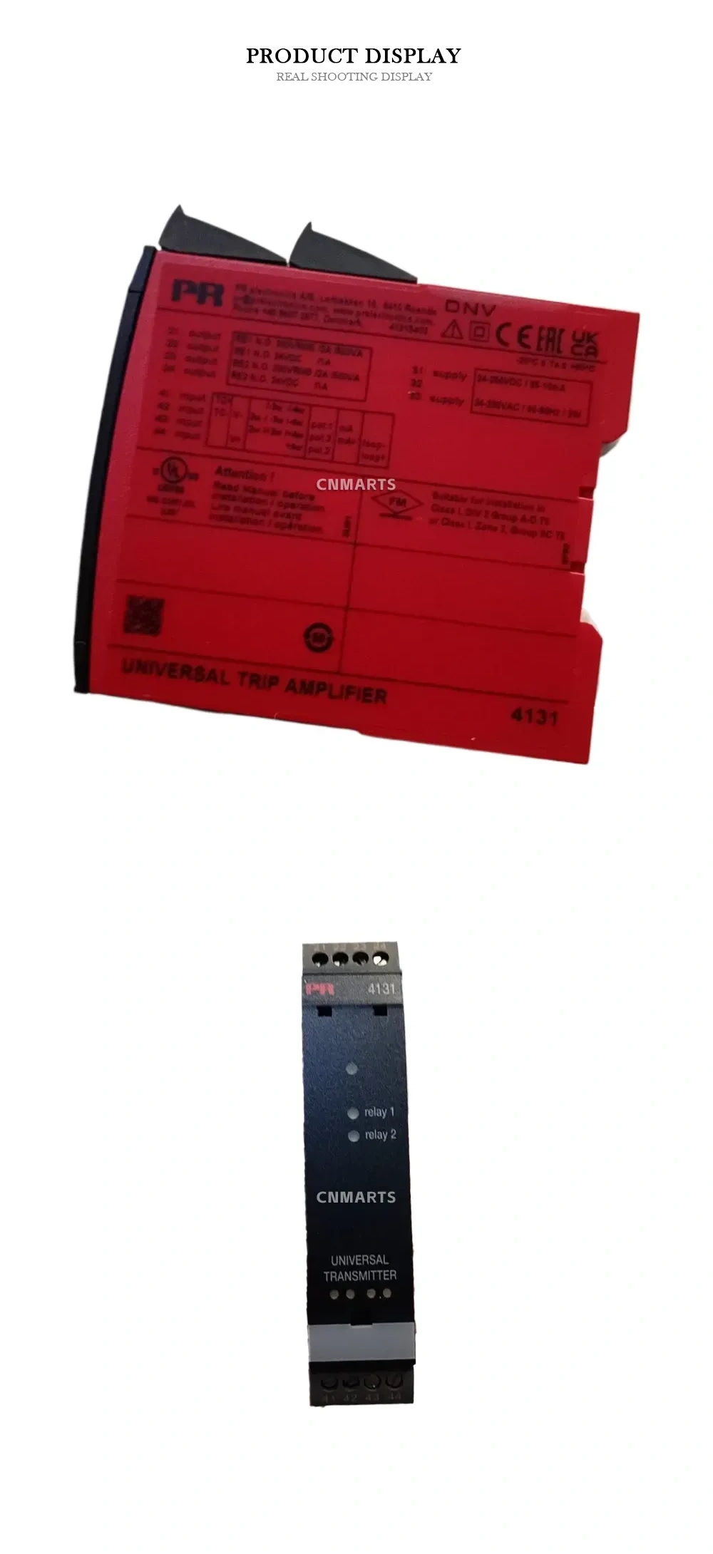 PR electronics 4131 Universal Trip Amplifier Description