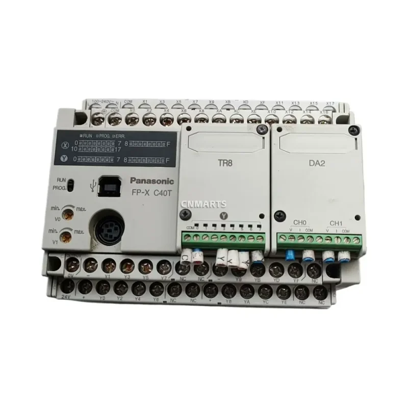 Panasonic AFPX-C40T-F PLC Control Unit with Expansion Modules