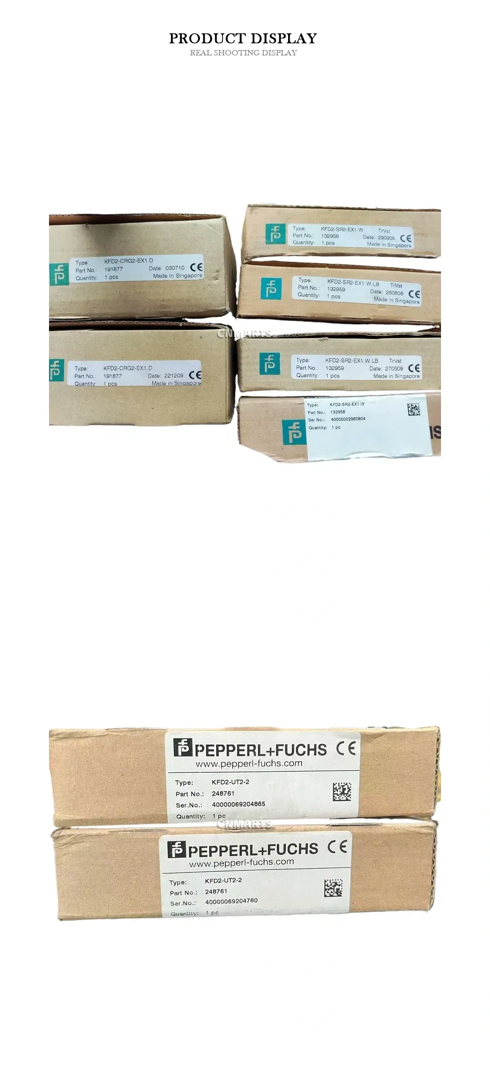 Pepperl+Fuchs KFD2-CRG2-EX1.D, KFD2-SR2-EX1.W, KFD2-SR2-EX1.W.LB, KFD2-UT2-2 Safety Barrier / Signal Conditioner Description