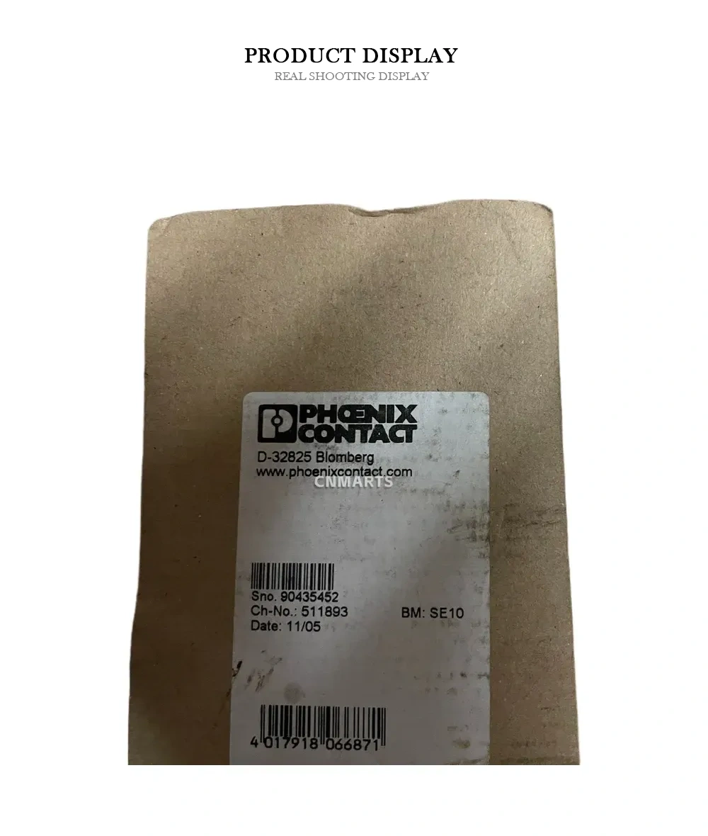 Phoenix Contact 511893 Industrial Electrical Component Description